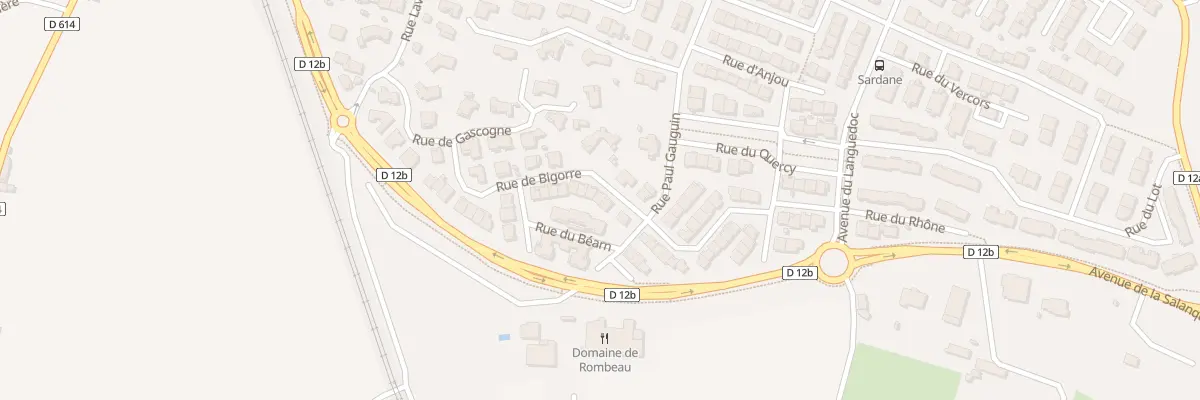 Plan du 26 Rue de Bigorre à Rivesaltes