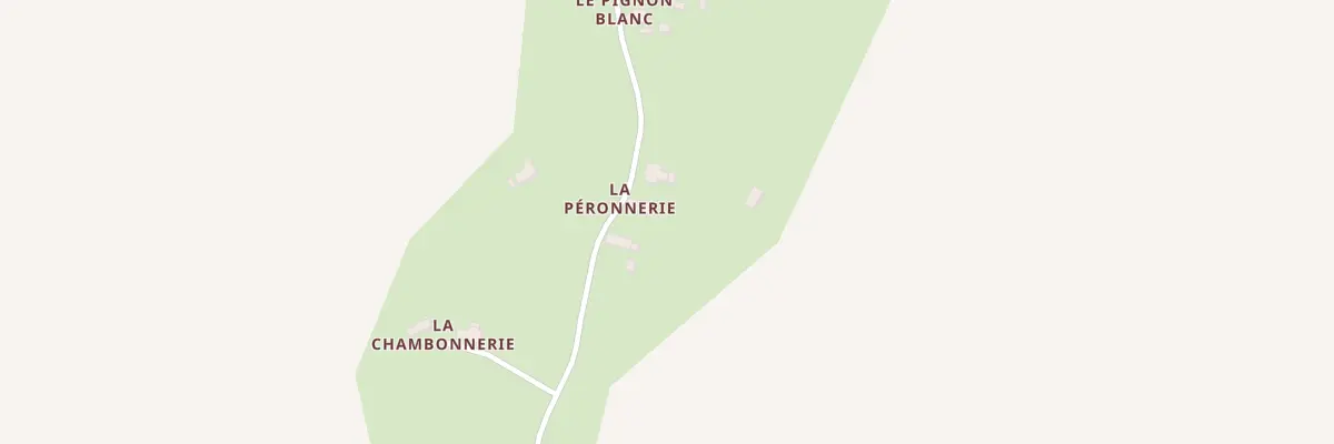 Plan du 185 La Peronnerie à Charentonnay