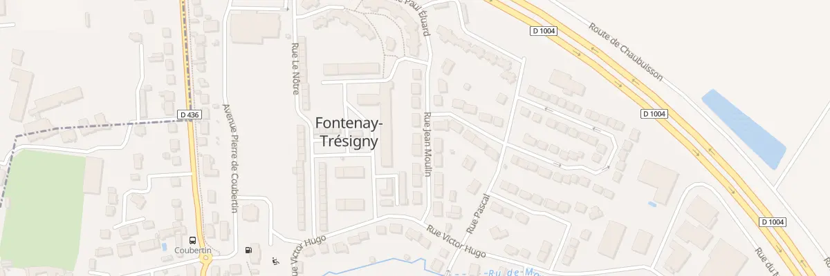 Plan du 9 Rue Jean Moulin à Fontenay-Trésigny