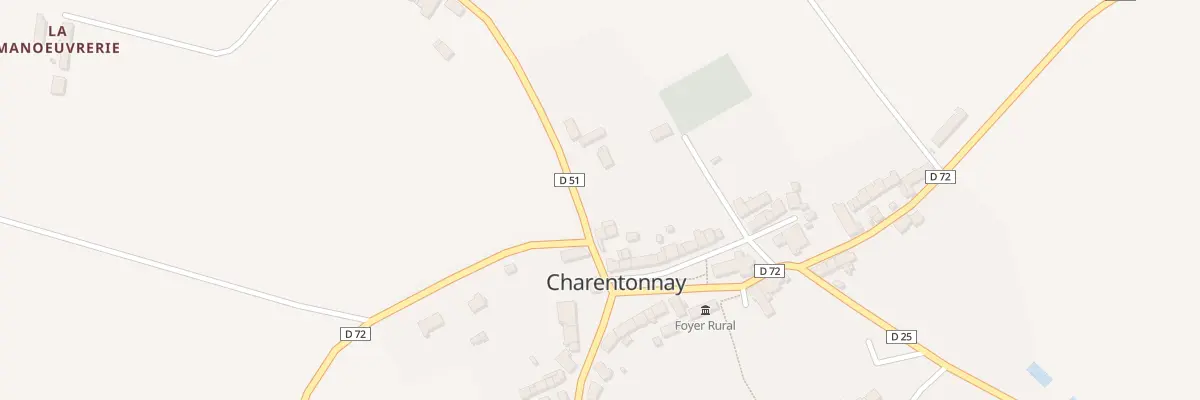 Plan du 51 Le Bourg à Charentonnay