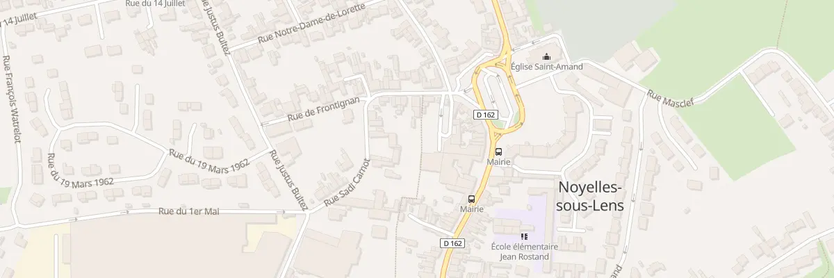 Plan du 78 Rue Sadi Carnot à Noyelles-sous-Lens