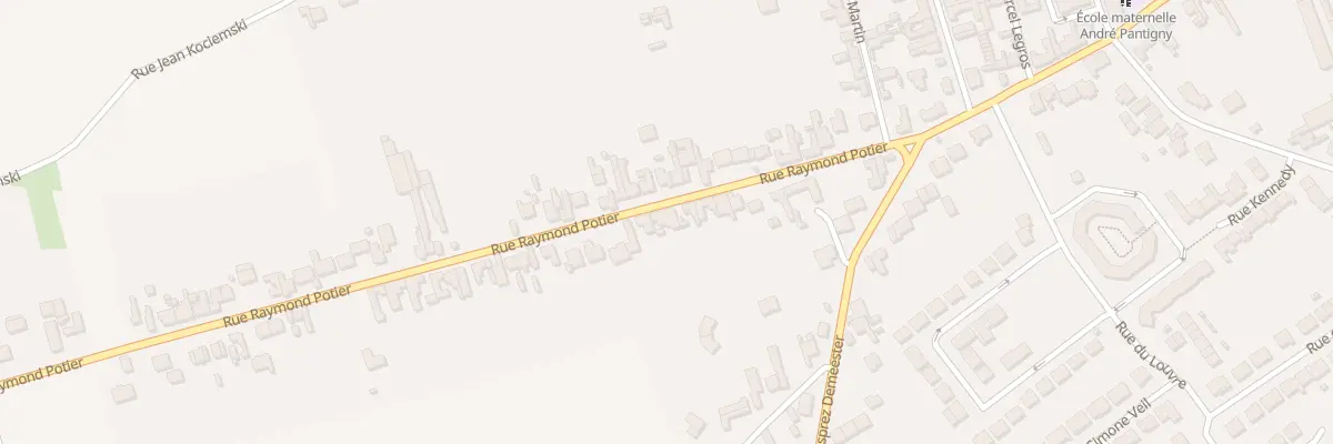 Plan du 18 Rue Raymond Potier à Annay