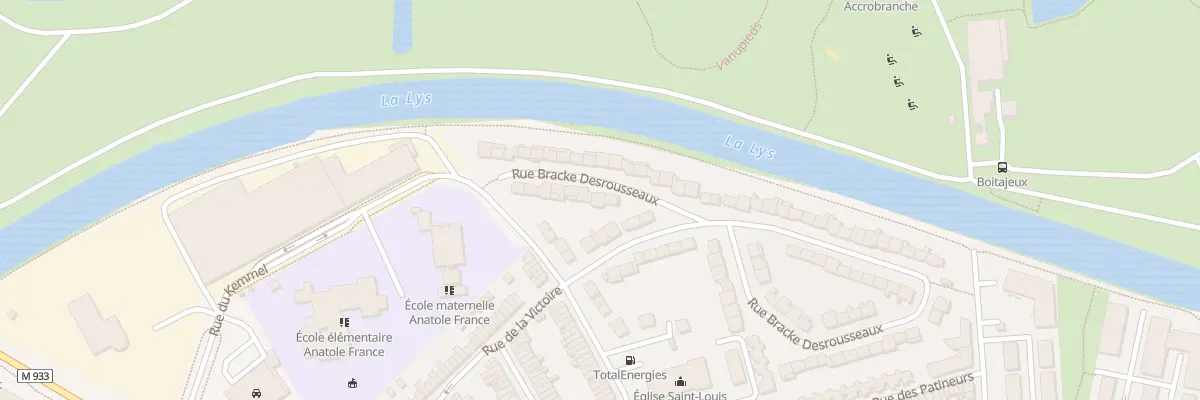 Plan du 55 Rue Bracke Desrousseaux à Armentières