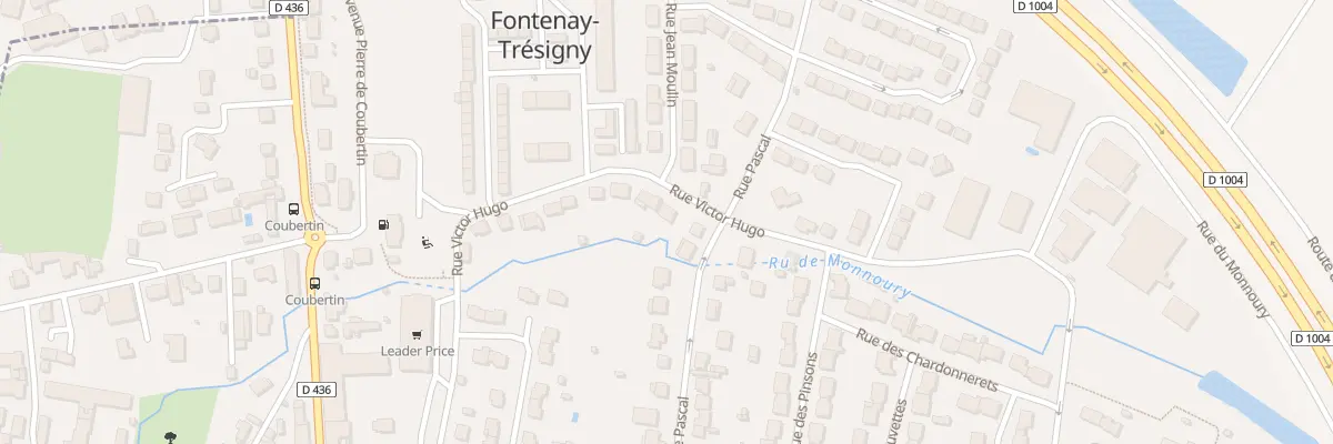 Plan du 20 Rue Victor Hugo à Fontenay-Trésigny
