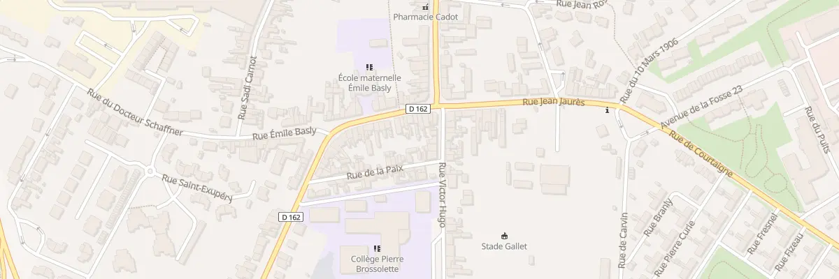 Plan du 29 Rue Emile Basly à Noyelles-sous-Lens