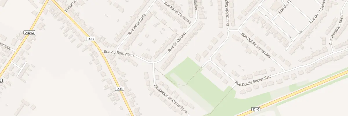 Plan du 25 Rue de Verdun à Méricourt