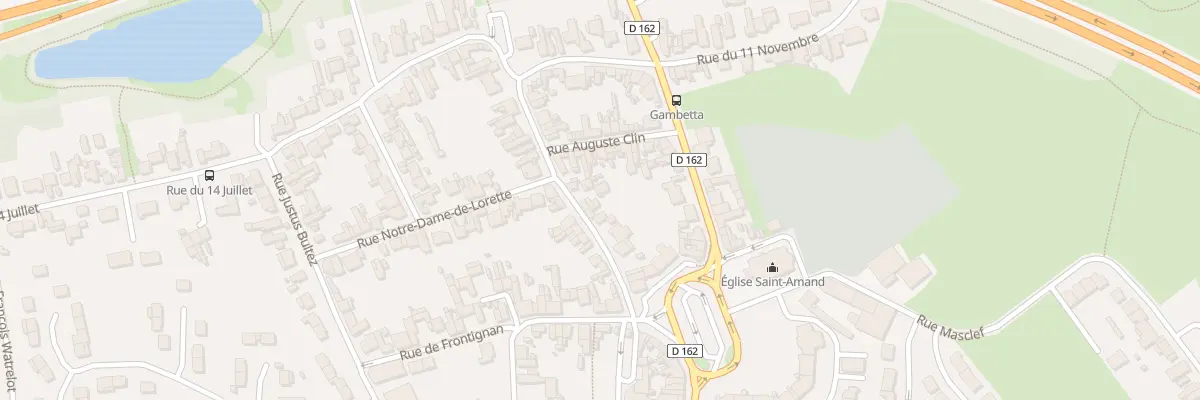 Plan du 91 Rue Pasteur à Noyelles-sous-Lens