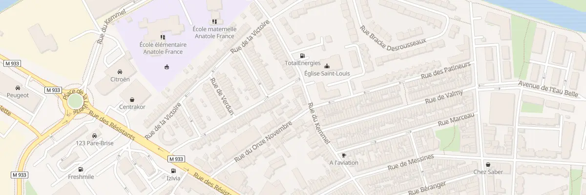 Plan du 83 Rue du Kemmel à Armentières