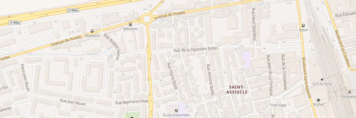Plan du 4 Rue Ausias March à Perpignan