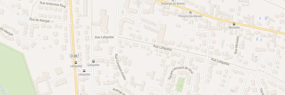 Plan du 10 Rue Lafayette à Fontenay-Trésigny