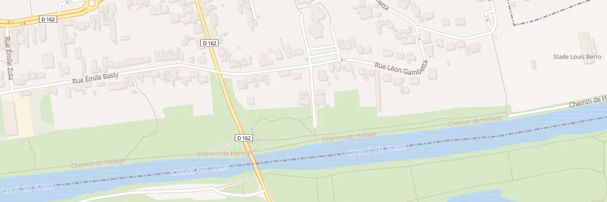 Plan du 23 Rue de Noyelles à Loison-sous-Lens