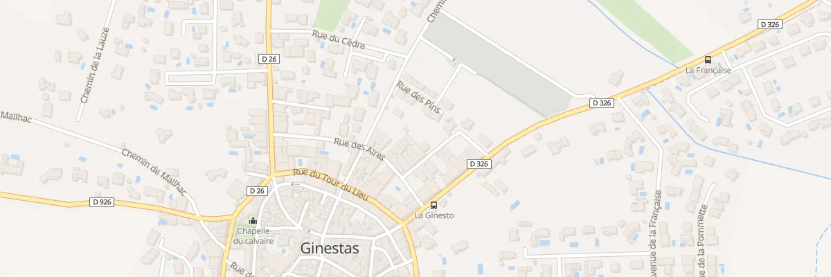 Plan du 8 Rue des Aires à Ginestas