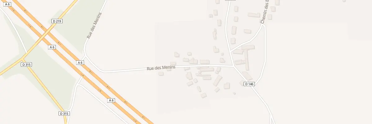 Plan du 8 Rue des Menins à Égreville