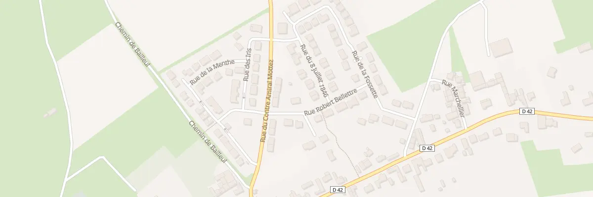 Plan du 1 Rue Robert Bellettre à Fampoux