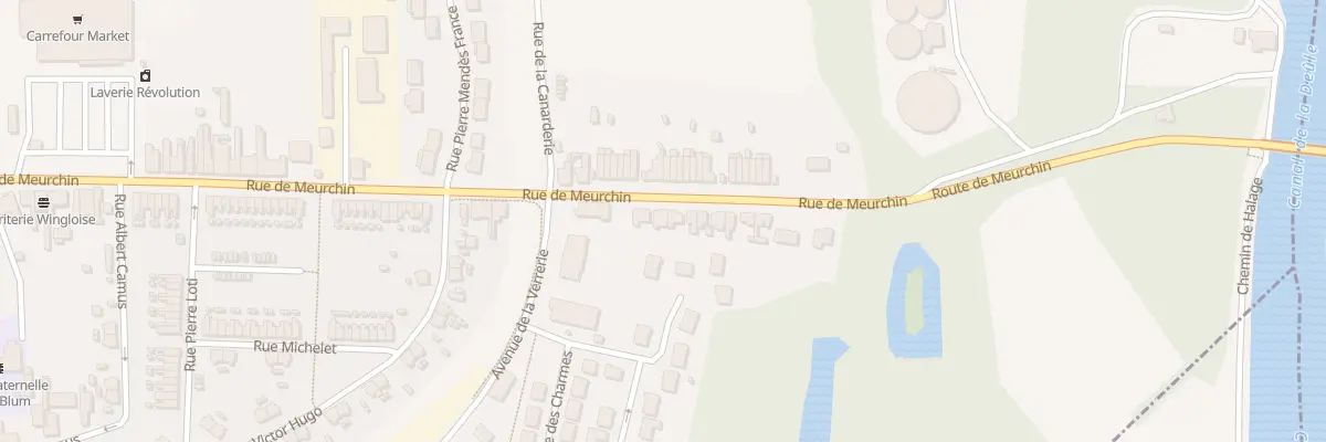 Plan du 172 Rue de Meurchin à Wingles