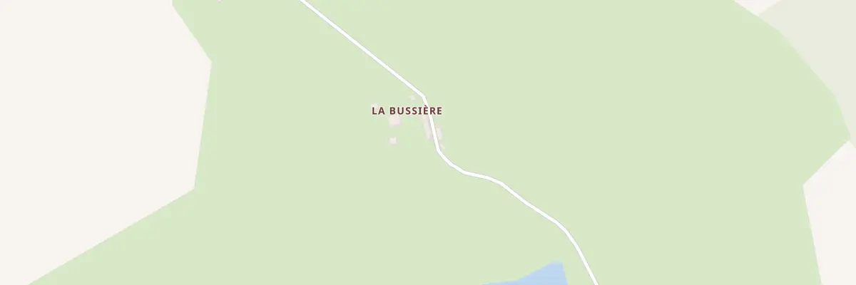 Plan du 9334 La Bussiere à Augy-sur-Aubois