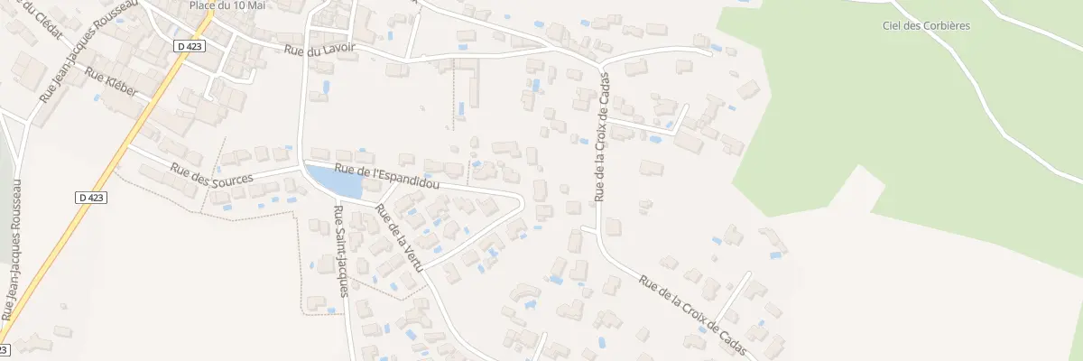 Plan du 19 Rue de l’Espandidou à Bizanet