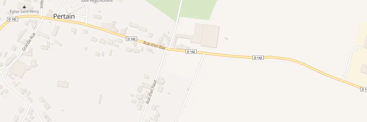 Plan du 1 Rue d’En Haut à Hypercourt