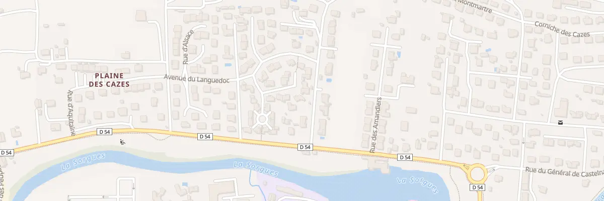 Plan du 27 Rue Georges Brassens à Saint-Affrique