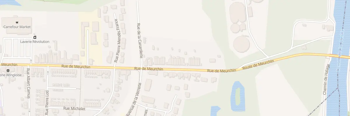 Plan du 147 Rue de Meurchin à Wingles