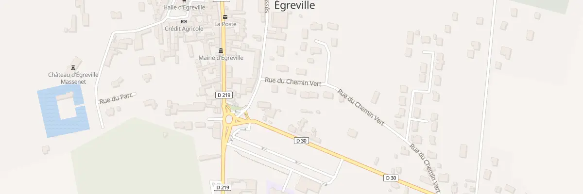 Plan du 11 Rue du Chemin Vert à Égreville