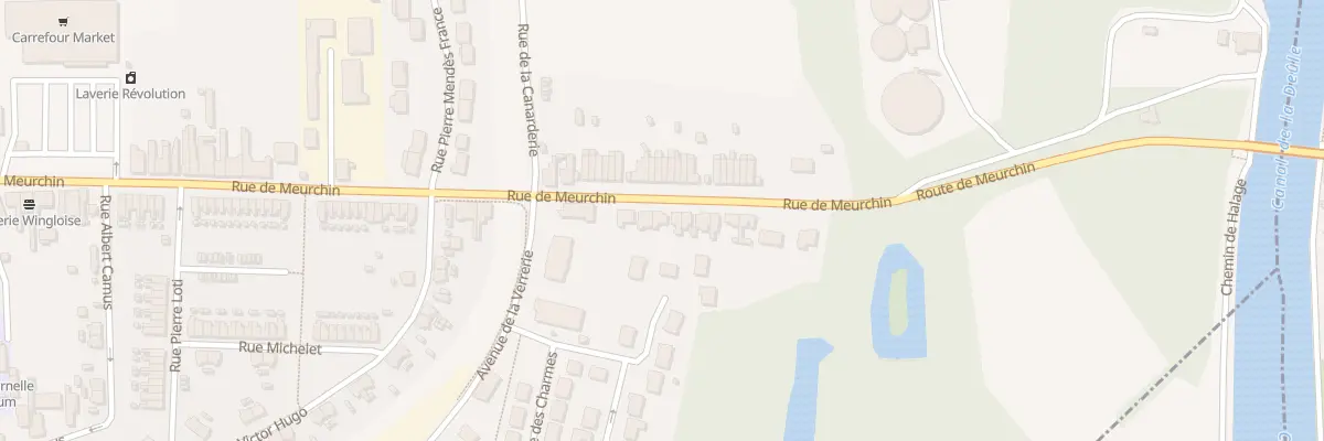 Plan du 174 Rue de Meurchin à Wingles