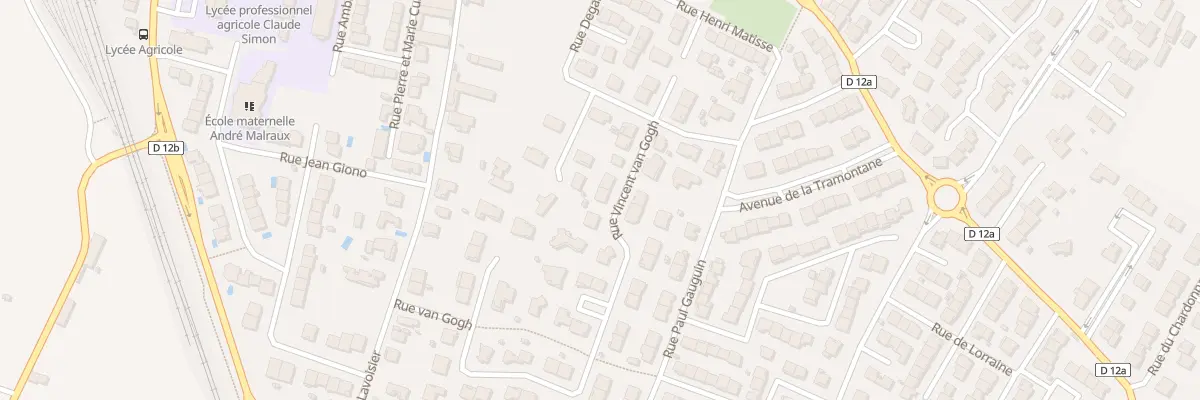 Plan du 18 Rue Van Gogh à Rivesaltes