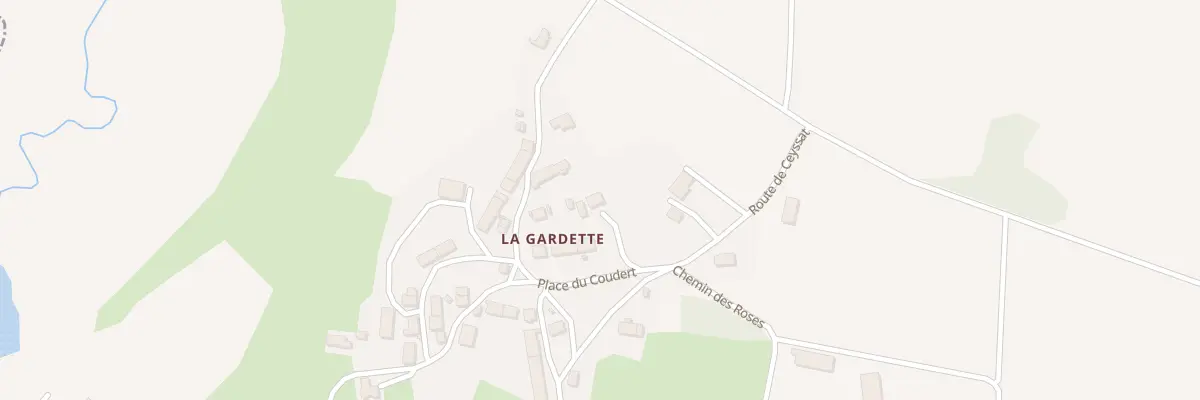 Plan du 22 Pl du Coudert à Olby