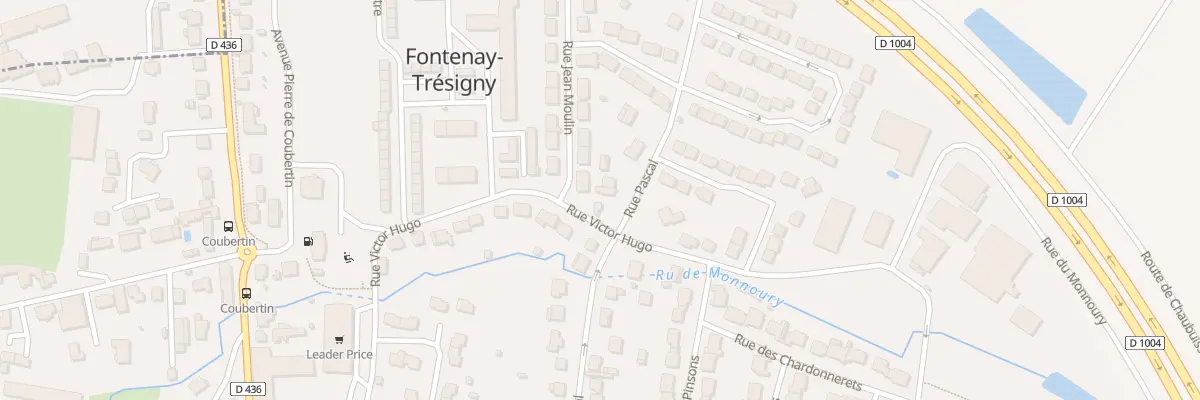Plan du 5 Rue Victor Hugo à Fontenay-Trésigny