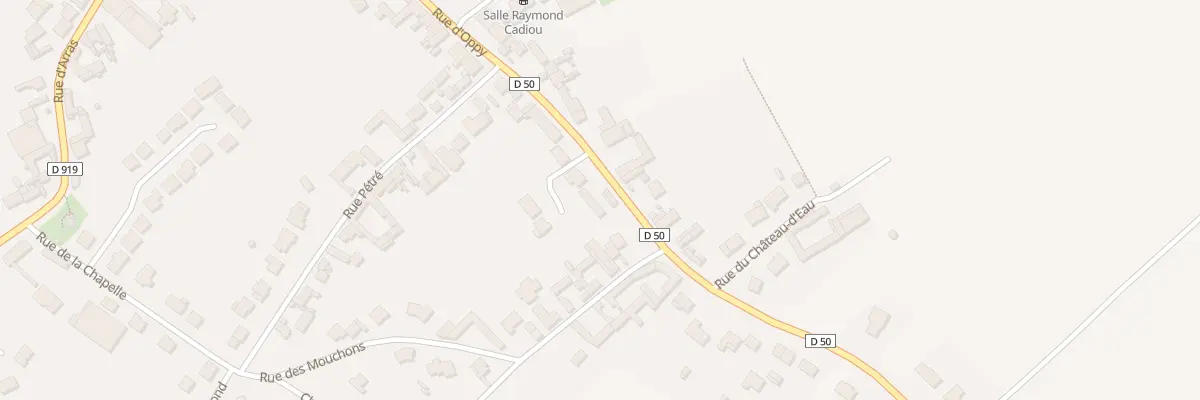 Plan du 27 Rue d’Oppy à Arleux-en-Gohelle