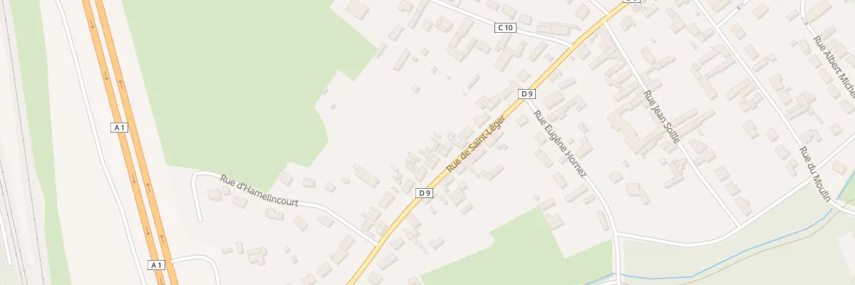 Plan du 28 Rue de Saint-léger à Croisilles