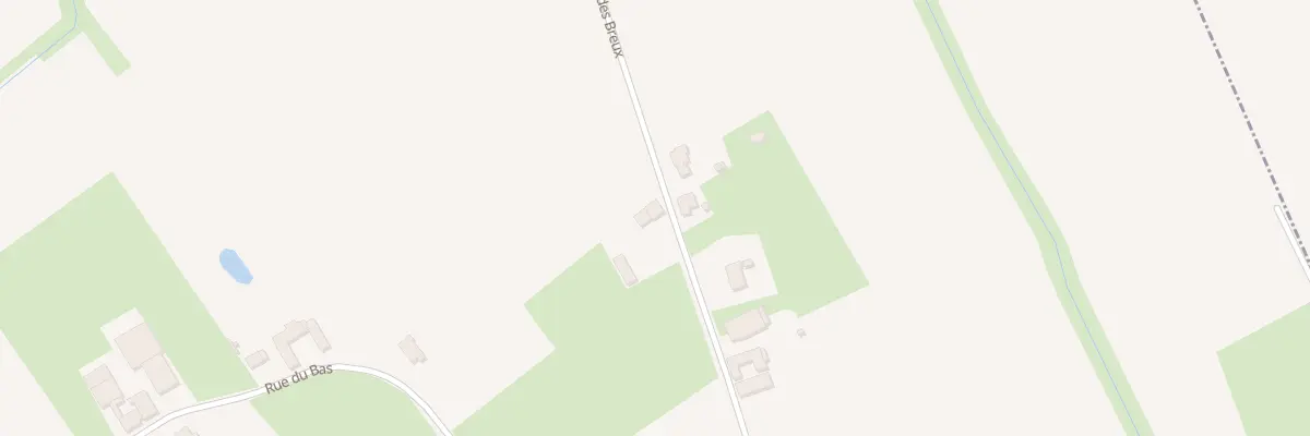 Plan du 20 Rue des Breux au Maisnil