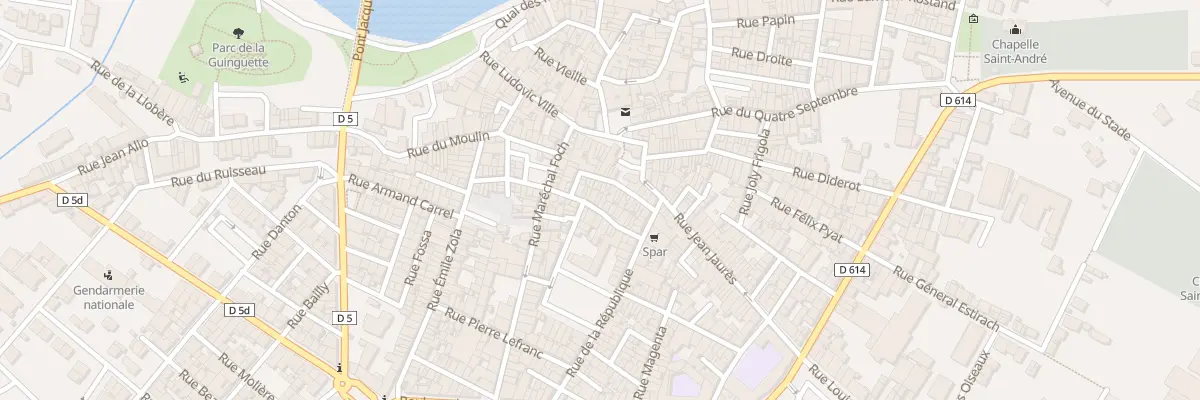 Plan du 18 Rue Maréchal Joffre à Rivesaltes