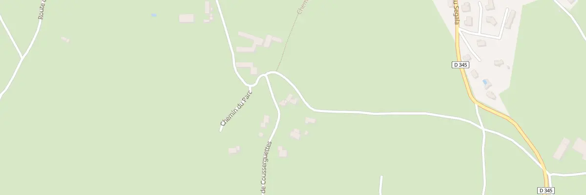 Plan du 5039C Cousserguettes Hau à Palmas d’Aveyron