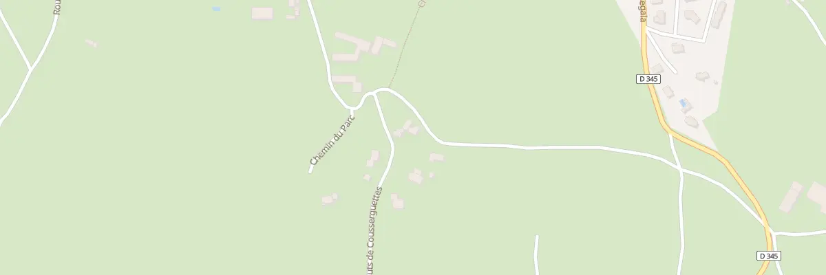 Plan du 5037 Cousserguettes Hau à Palmas d’Aveyron