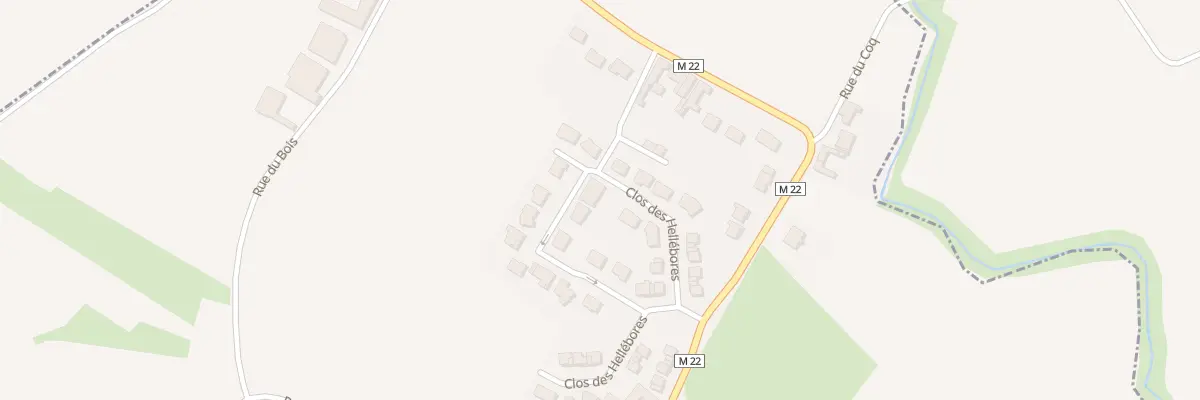 Plan du 14 Clos des Helleborres à Hantay