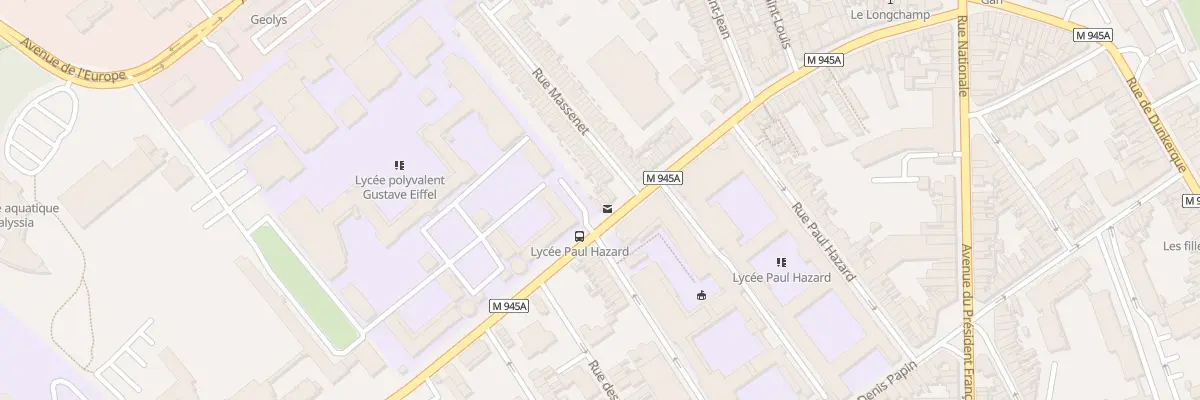 Plan du 88 Rue Jules Lebleu à Armentières