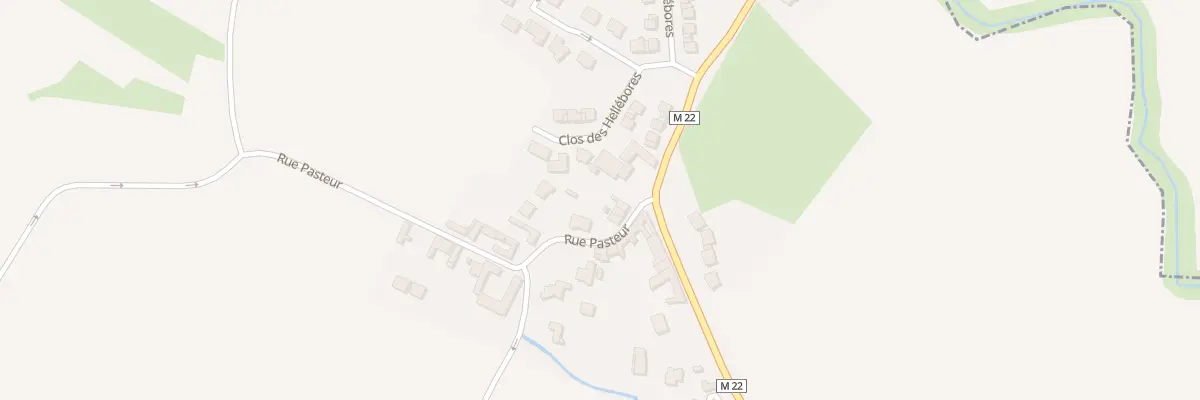 Plan du 3 Rue Pasteur à Hantay