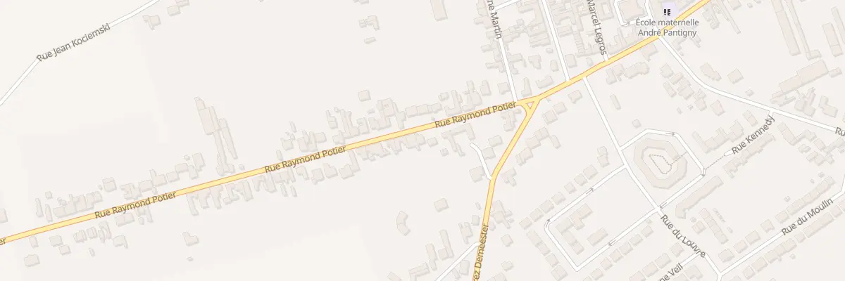Plan du 10B Rue Raymond Potier à Annay