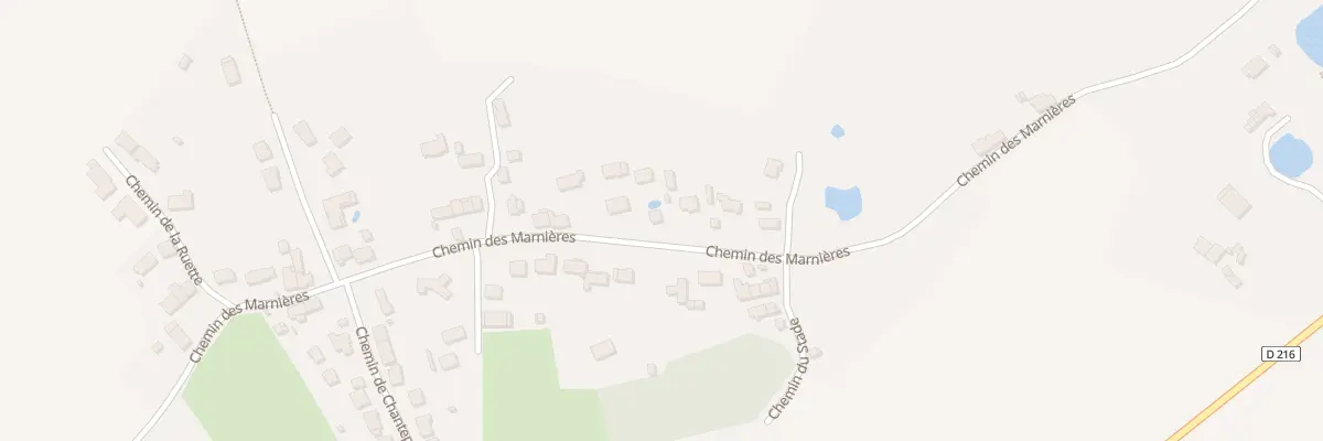 Plan du 791 Che des Marnières à La Houssaye-en-Brie