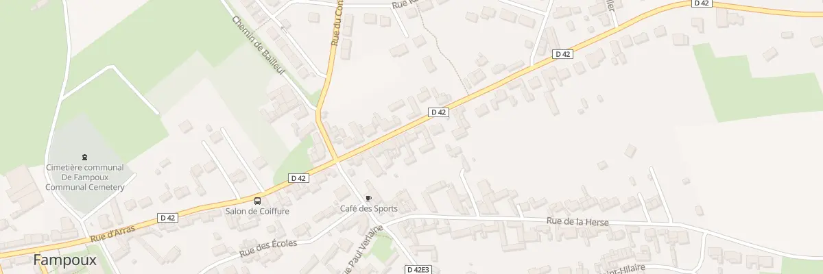 Plan du 9 Rue de Biache à Fampoux