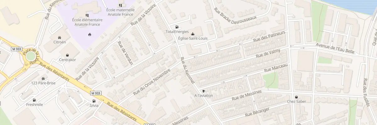 Plan du 54 Rue du Kemmel à Armentières