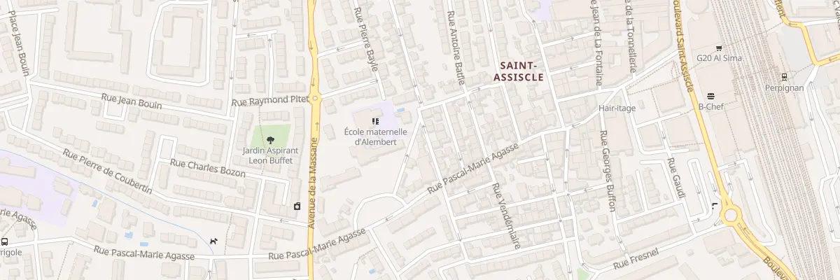 Plan du 11 Rue Jules Saloum à Perpignan