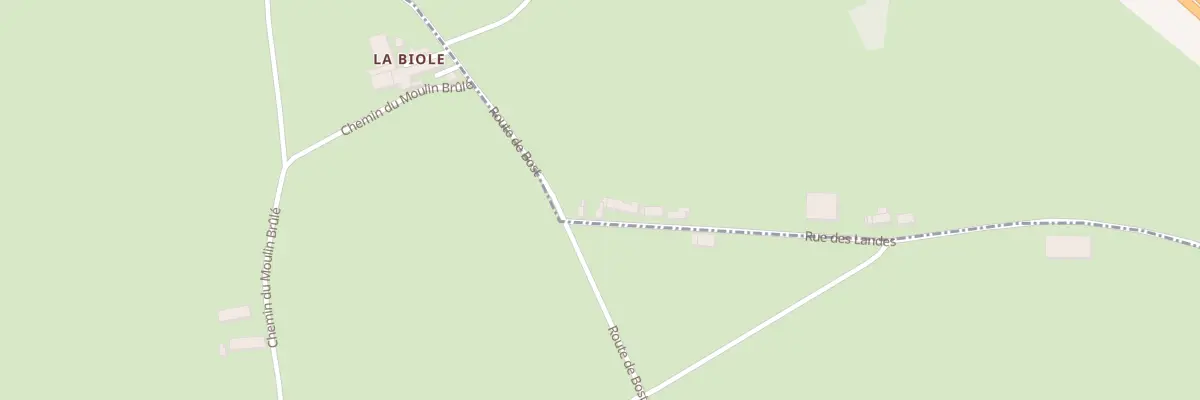 Plan du 1 Rue des Landes Bost à Saint-Priest-en-Murat
