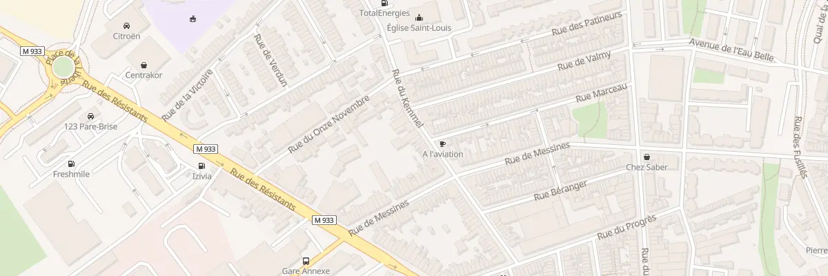 Plan du 57 Rue du Kemmel à Armentières