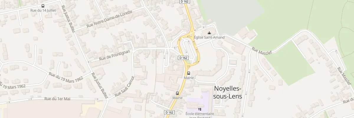 Plan du 6 Rue Sadi Carnot à Noyelles-sous-Lens