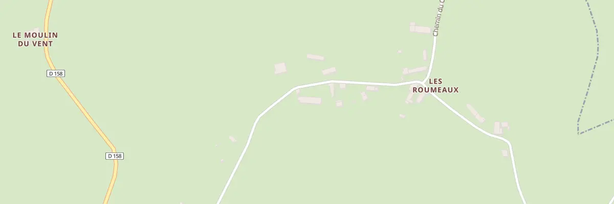 Plan du 8 Les Roumeaux à Louroux-de-Beaune