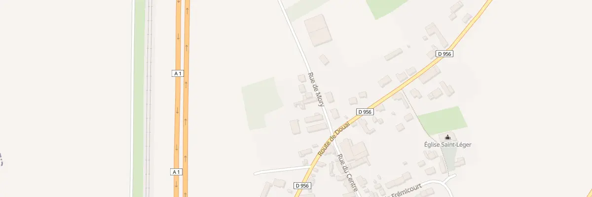 Plan du 5 Rue de Mory à Beugnâtre