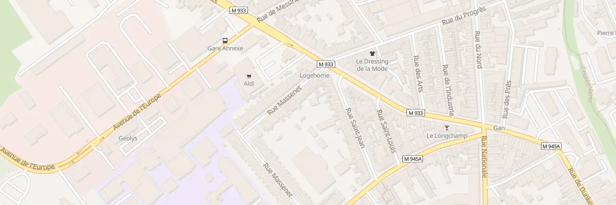 Plan du 15 Rue Massenet à Armentières
