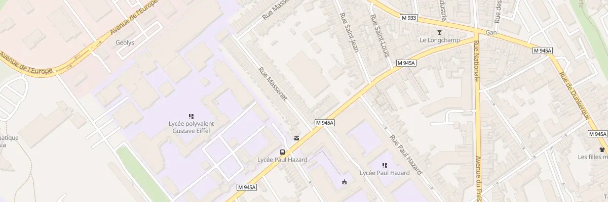 Plan du 111 Rue Massenet à Armentières